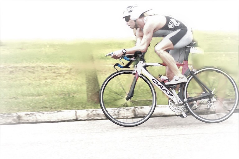 BikeFit assessor Hugo de Amorim on his racing bike